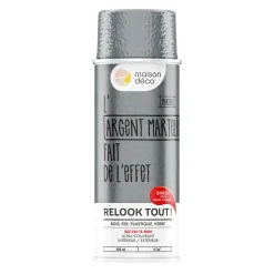 Online Peinture Bombe de peinture argent martelé Brillant 0,4 L Peintures