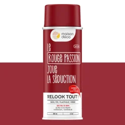 Best Peinture Bombe de peinture rouge passion Satiné 0,4 L Peintures
