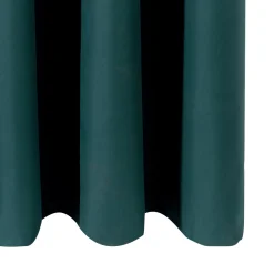 Hot Rideau 100% occultant MANN bleu pétrole 140 x 260 cm - 4MURS Rideaux