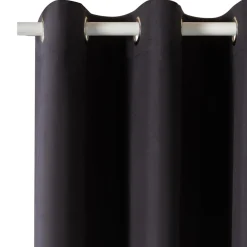 Sale Rideau 100% occultant MANN coloris noir 140 x 260 cm - 4MURS Rideaux