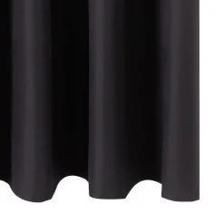 Sale Rideau 100% occultant MANN coloris noir 140 x 260 cm - 4MURS Rideaux