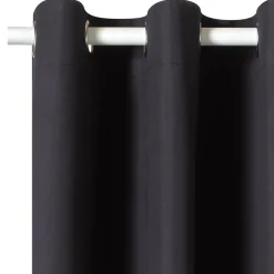 Sale Rideau 100% occultant MANN coloris noir 140 x 180 cm - 4MURS Rideaux