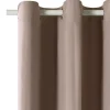 Discount Rideau 100% occultant MANN coloris lin 140 x 260 cm - 4MURS Rideaux