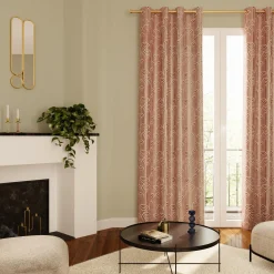 Sale Rideau AGATE coloris rose pâle 135 x 240 cm - 4MURS Rideaux