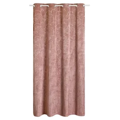 Sale Rideau AGATE coloris rose pâle 135 x 240 cm - 4MURS Rideaux