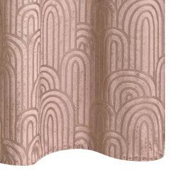 Sale Rideau AGATE coloris rose pâle 135 x 240 cm - 4MURS Rideaux