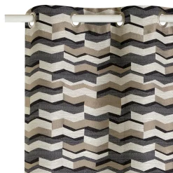 Online Rideau AKITA coloris noir 140 x 260 cm - 4MURS Rideaux