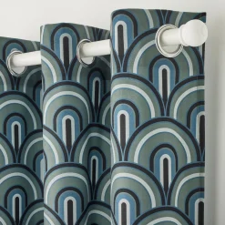 Clearance Rideau ALIX coloris vert amande 140 x 260 cm - 4MURS Rideaux