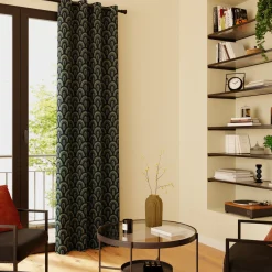 Clearance Rideau ALIX coloris vert amande 140 x 260 cm - 4MURS Rideaux