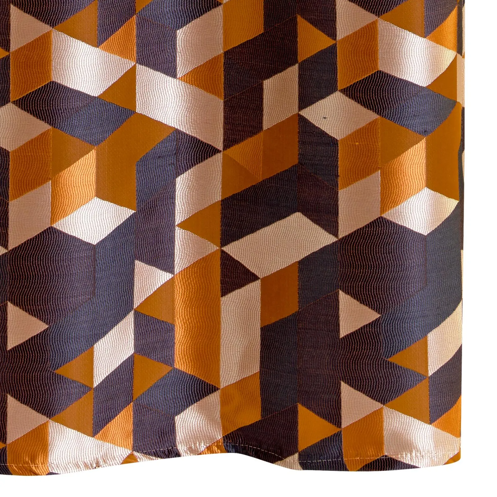 New Rideau ALTU coloris ambre 135 x 260 cm - 4MURS Rideaux