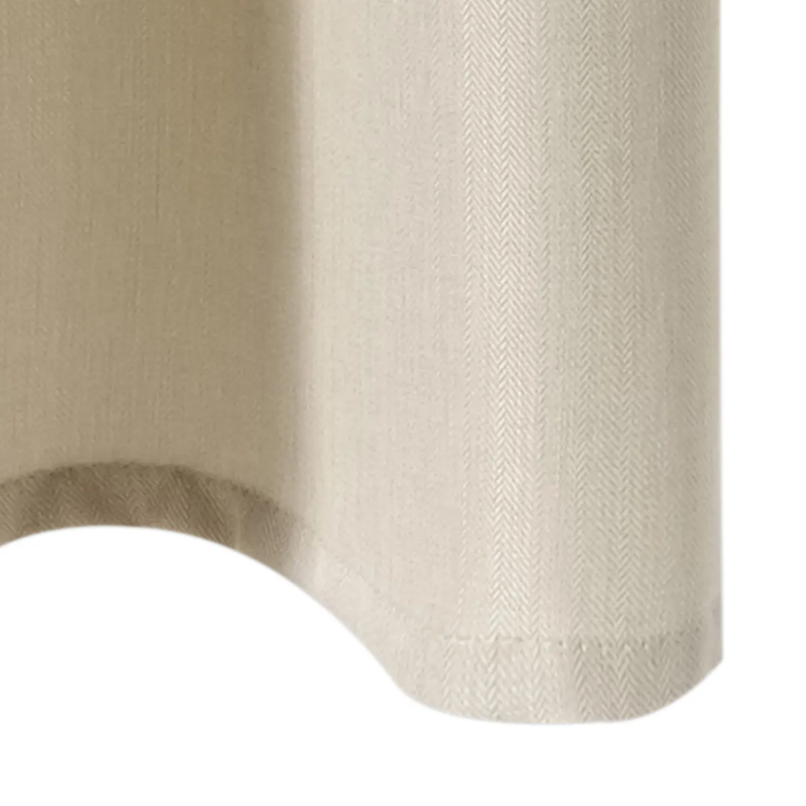 Best Rideau AMSTERDAM coloris écru 140 x 240 cm - 4MURS Rideaux