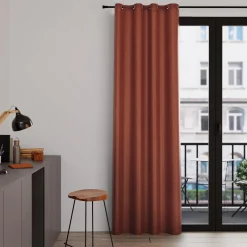 Discount Rideau AMSTERDAM coloris caramel 145 x 240 cm - 4MURS Rideaux