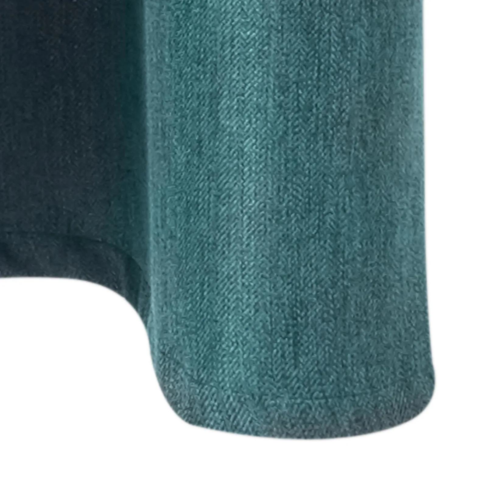 Fashion Rideau AMSTERDAM coloris bleu paon 140 x 240 cm - 4MURS Rideaux