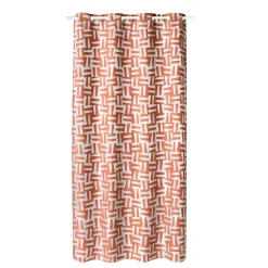 Online Rideau ANTAO coloris brique 140 x 260 cm - 4MURS Rideaux
