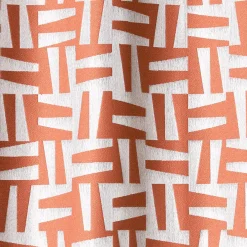 Online Rideau ANTAO coloris brique 140 x 260 cm - 4MURS Rideaux