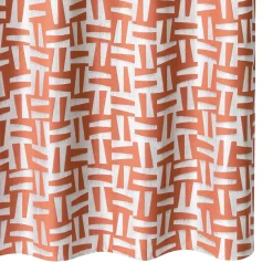 Online Rideau ANTAO coloris brique 140 x 260 cm - 4MURS Rideaux
