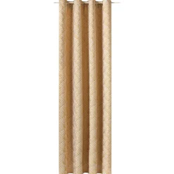 Fashion Rideau ARDECCO coloris jaune moutarde 135 x 250 cm - 4MURS Rideaux