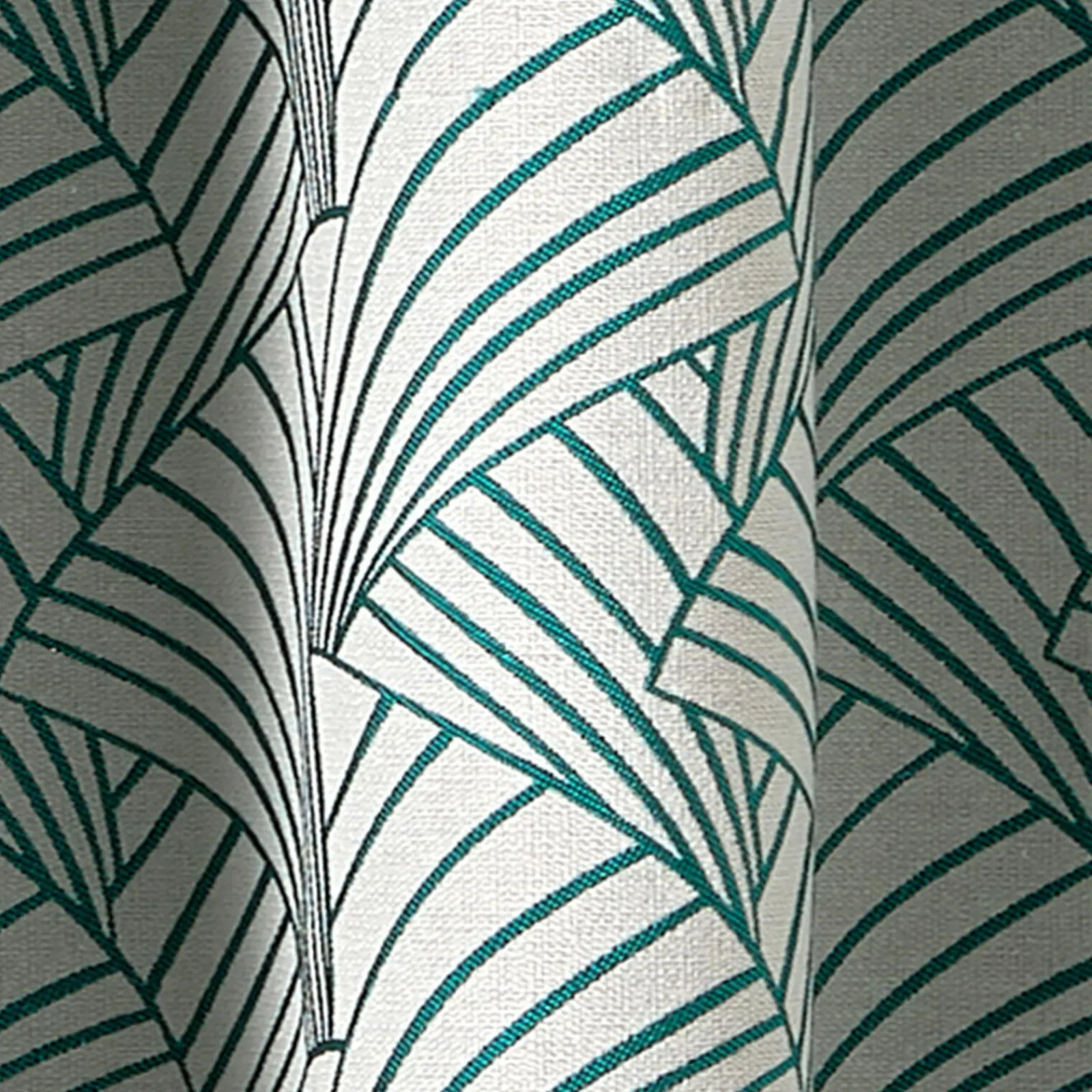 Online Rideau ARDECCO coloris vert émeraude 135 x 250 cm - 4MURS Rideaux