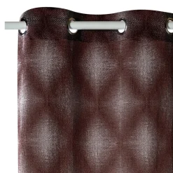 Online Rideau ASSELA coloris écorce 140 x 260 cm - 4MURS Rideaux