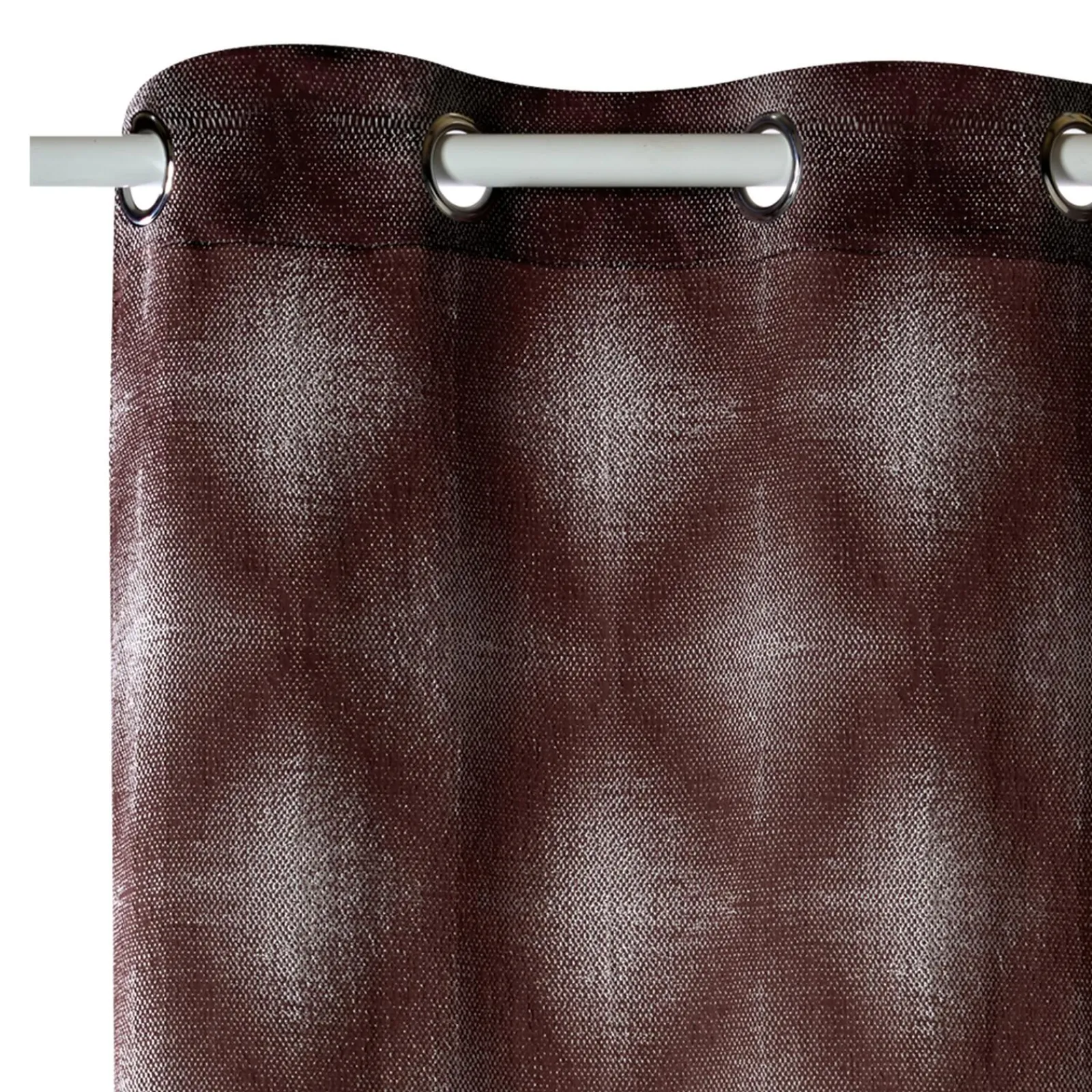 Online Rideau ASSELA coloris écorce 140 x 260 cm - 4MURS Rideaux