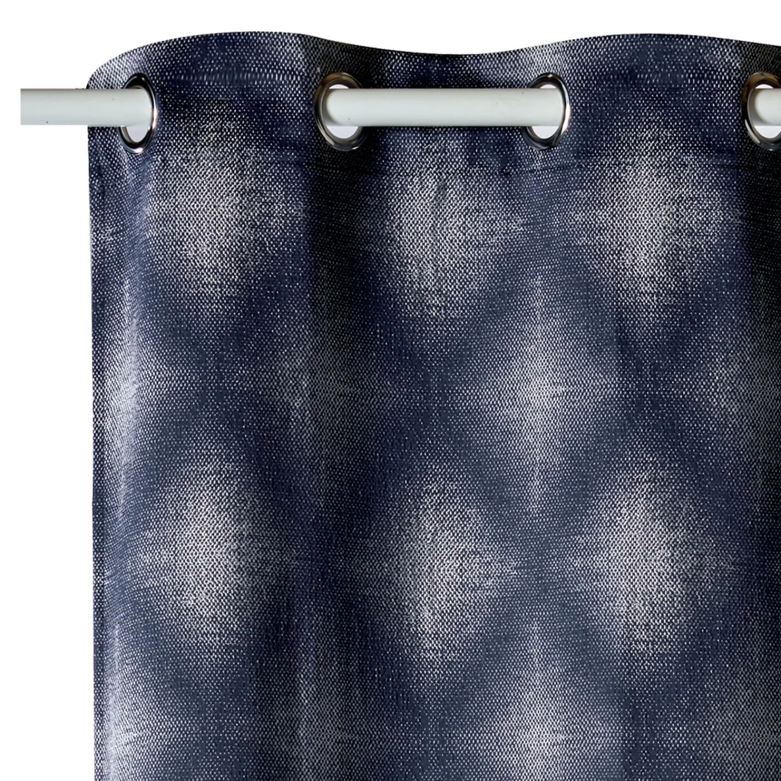 Online Rideau ASSELA coloris indigo 140 x 260 cm - 4MURS Rideaux