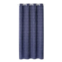 Sale Rideau AZZURO coloris bleu nuit 140 x 260 cm - 4MURS Rideaux
