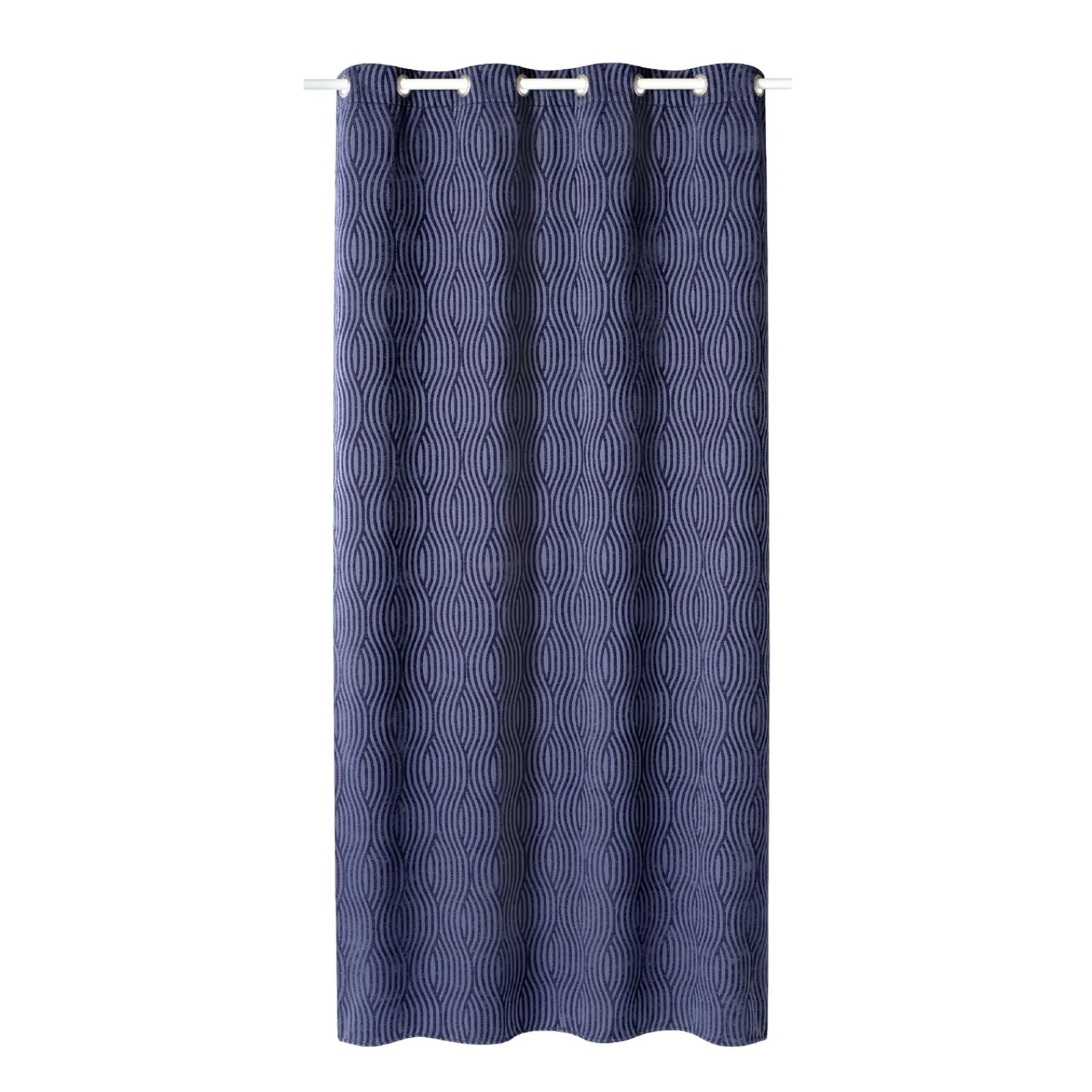 Sale Rideau AZZURO coloris bleu nuit 140 x 260 cm - 4MURS Rideaux