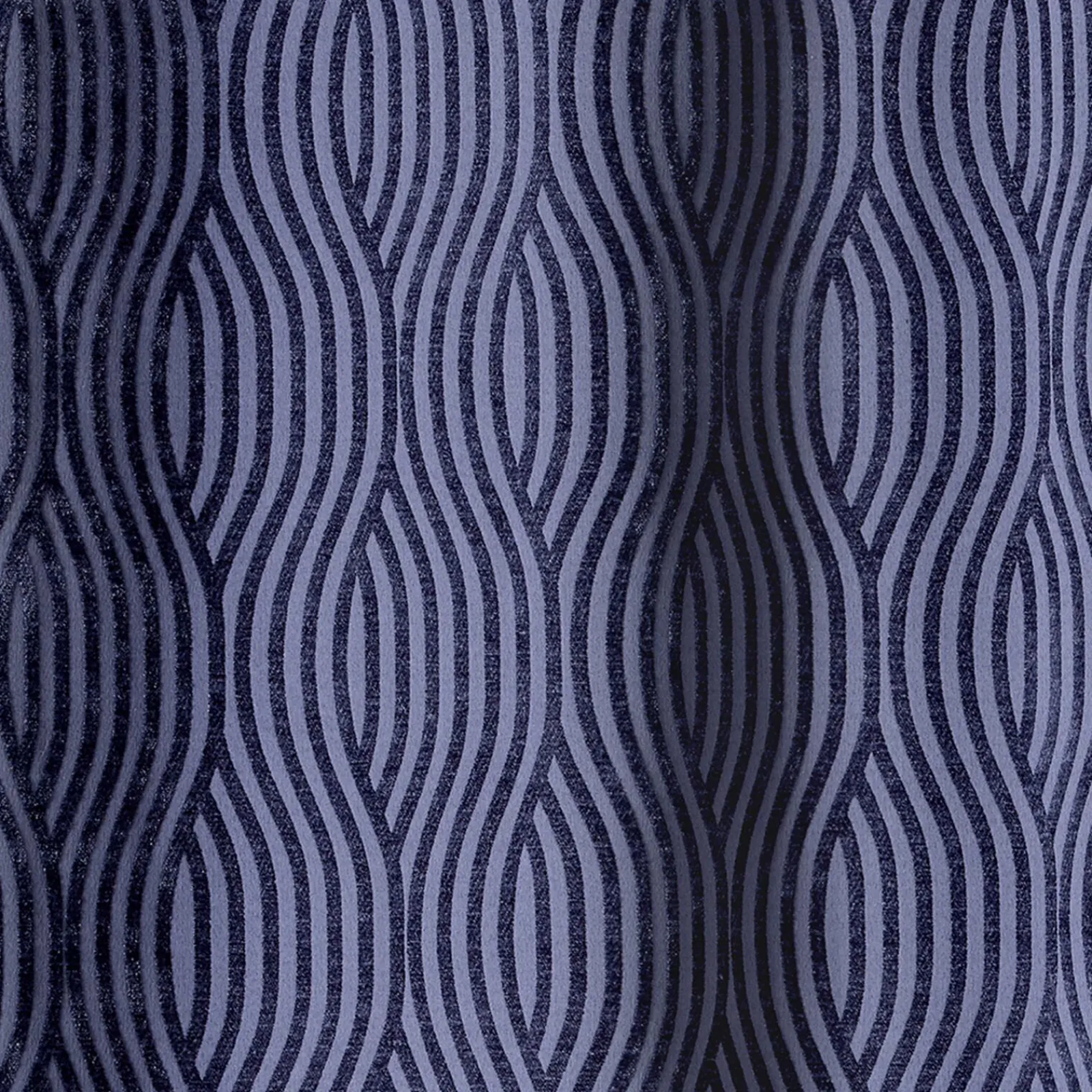 Sale Rideau AZZURO coloris bleu nuit 140 x 260 cm - 4MURS Rideaux