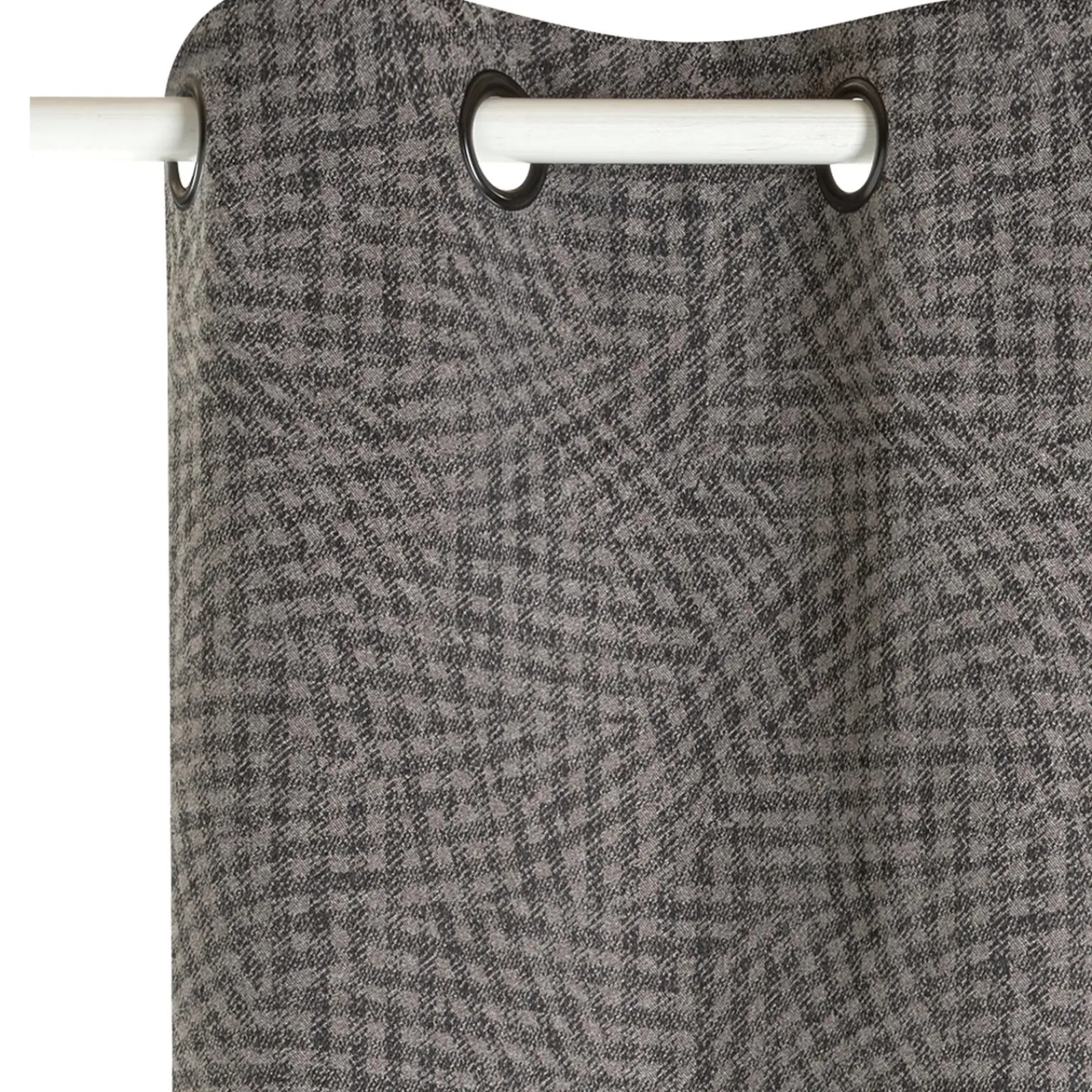 Discount Rideau BENDICHT coloris gris cendré 140 x 260 cm - 4MURS Rideaux
