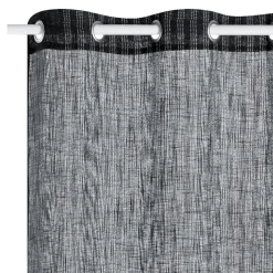 Online Rideau BLAKE coloris noir 140 x 260 cm - 4MURS Rideaux