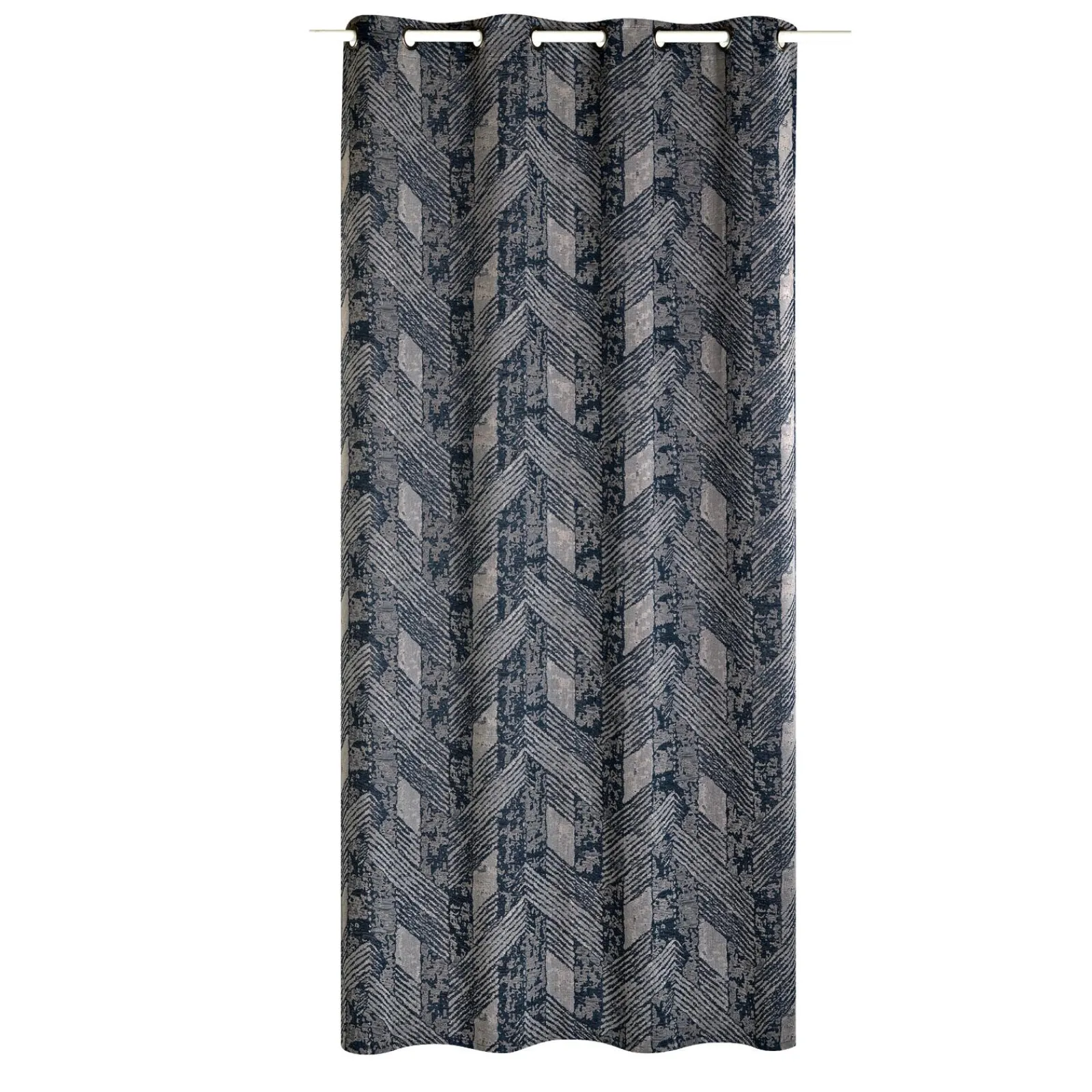Online Rideau BRADDY coloris bleu 140 x 260 cm - 4MURS Rideaux