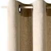 Outlet Rideau BRUSH coloris beige 135 x 240 cm - 4MURS Rideaux