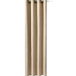 Outlet Rideau BRUSH coloris beige 135 x 240 cm - 4MURS Rideaux