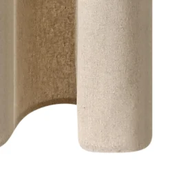 Outlet Rideau BRUSH coloris beige 135 x 240 cm - 4MURS Rideaux