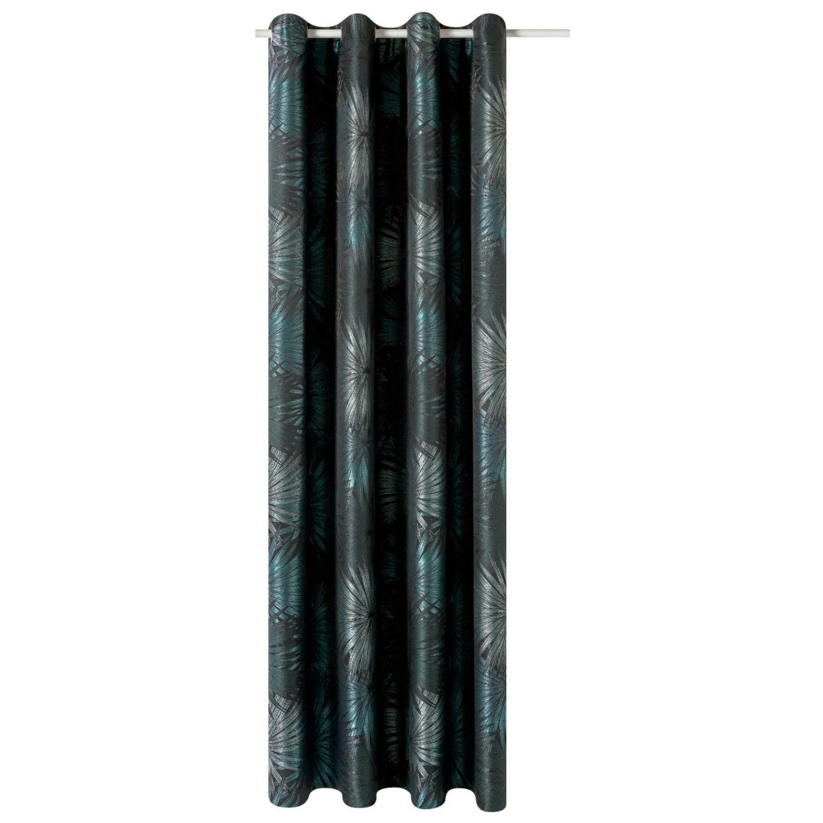 New Rideau BUTIA coloris vert émeraude 140 x 260 cm - 4MURS Rideaux