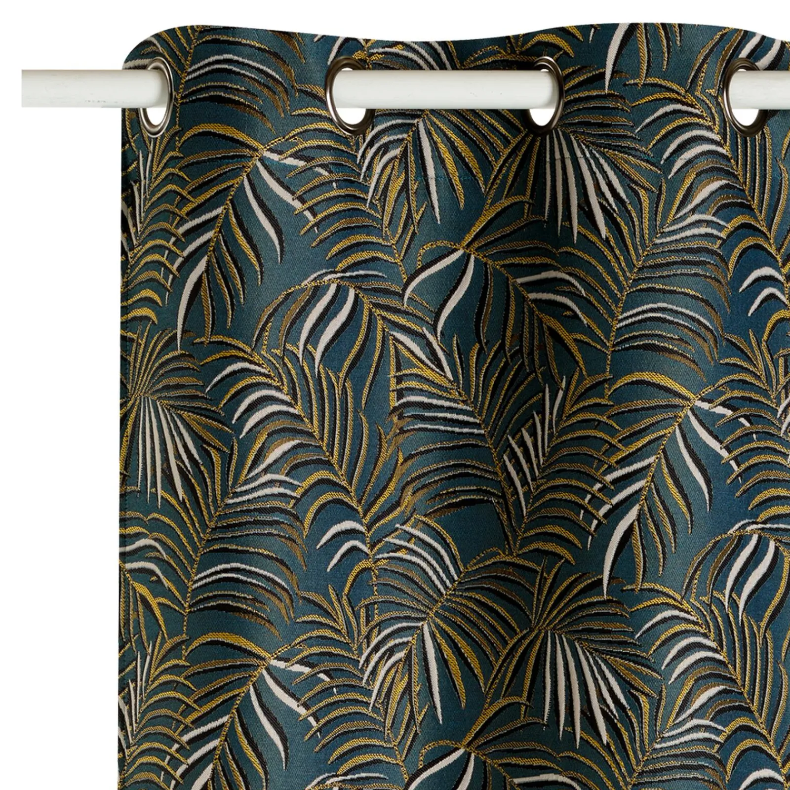 Best Rideau CHANIA coloris colvert 140 x 260 cm - 4MURS Rideaux