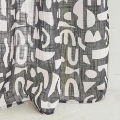 New Rideau CIRCE coloris noir 140 x 260 cm - 4MURS Rideaux