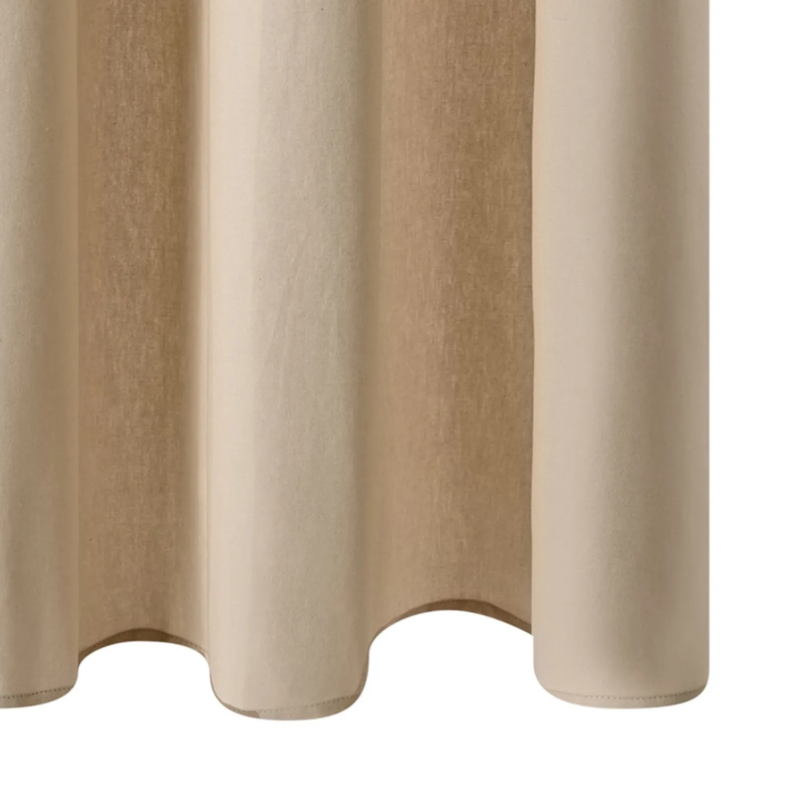 Clearance Rideau COTOON coloris ficelle 140 x 240 cm - 4MURS Rideaux