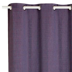 New Rideau DAVILIEN coloris bleu rougi 140 x 260 cm - 4MURS Rideaux