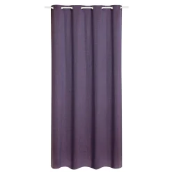 New Rideau DAVILIEN coloris bleu rougi 140 x 260 cm - 4MURS Rideaux