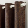 Sale Rideau DENTON coloris cognac 140 x 260 cm - 4MURS Rideaux