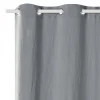 Hot Rideau ELISUS coloris gris 135 x 245 cm - 4MURS Rideaux