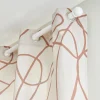 Hot Rideau ENNE coloris terracotta 135 x 260 cm - 4MURS Rideaux