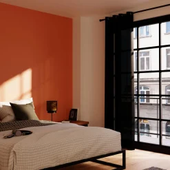 Hot Rideau ESSENTIAL coloris noir 140 x 240 cm - 4MURS Rideaux