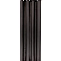 Hot Rideau ESSENTIAL coloris noir 140 x 240 cm - 4MURS Rideaux
