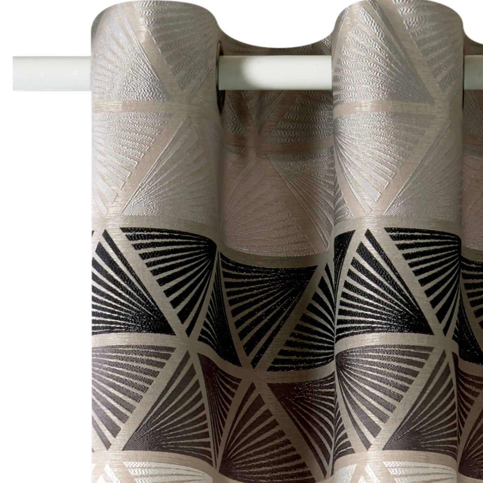 Outlet Rideau GABIN coloris gris 135 x 270 cm - 4MURS Rideaux