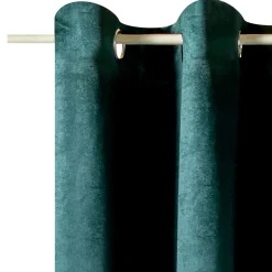 Online Rideau GRAZIA coloris vert émeraude 140 x 240 cm - 4MURS Rideaux