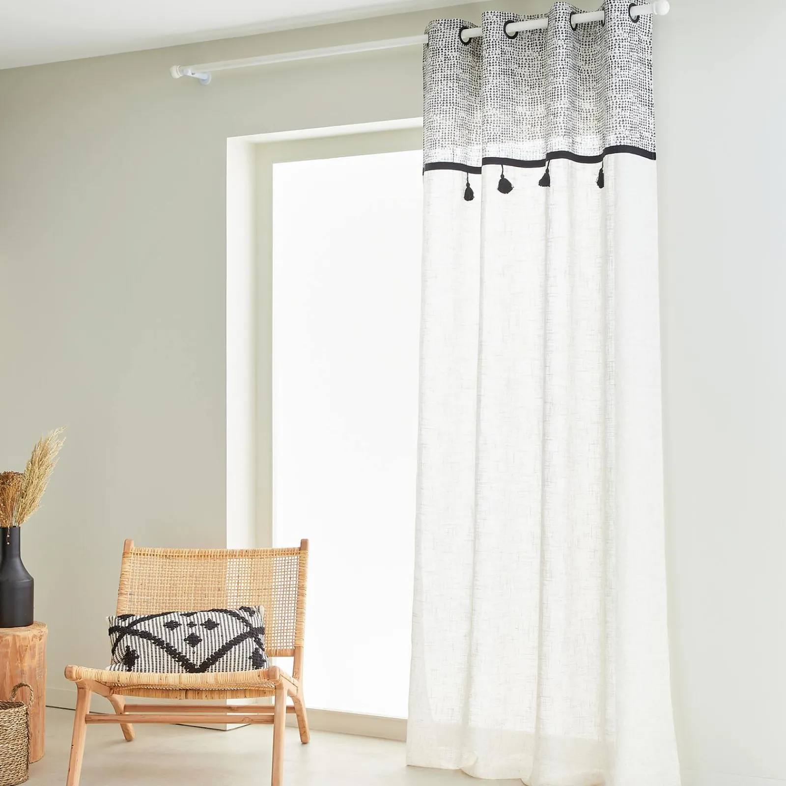 Online Rideau IKO coloris écru 140 x 260 cm - 4MURS Rideaux