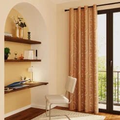 Sale Rideau ISMENE coloris mordoré 140 x 260 cm - 4MURS Rideaux