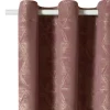 Clearance Rideau IVANA coloris rose grisé 140 x 260 cm - 4MURS Rideaux